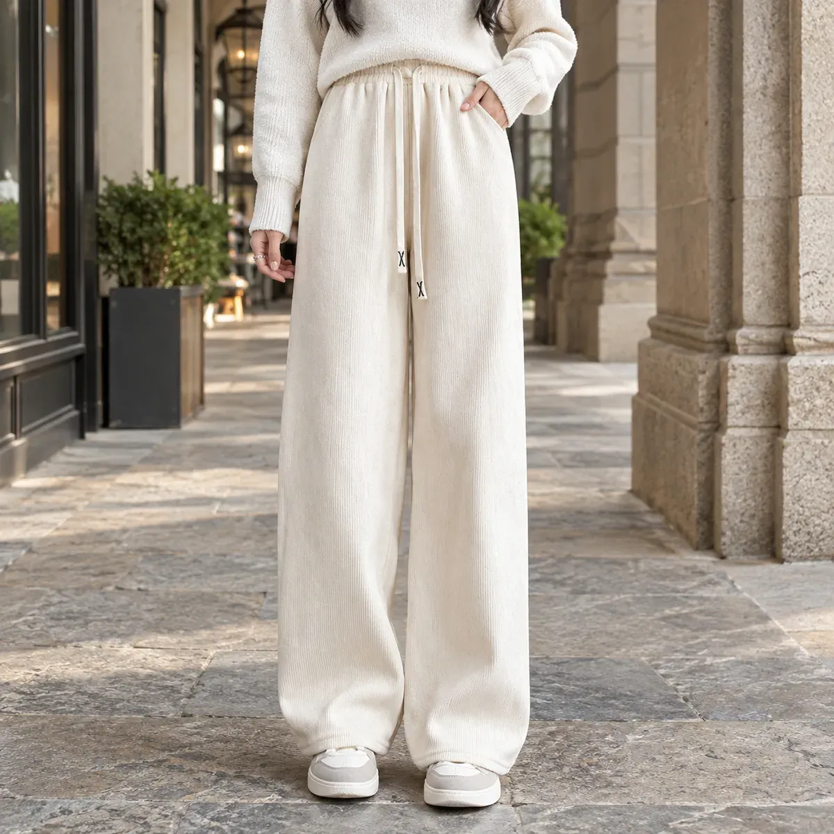 Modesty Wide Leg Pants — gallery photograph 1