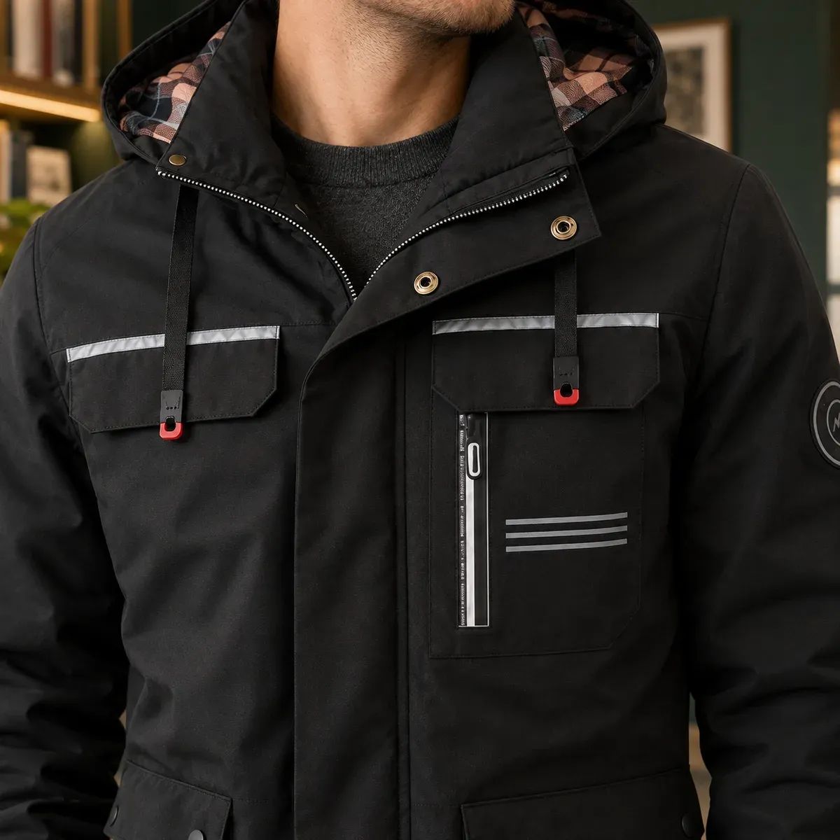 Keith Utility Jacket — detail