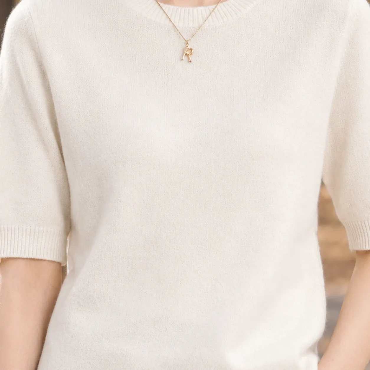 Adrienne Crew Neck Sweater — source gallery photograph 2