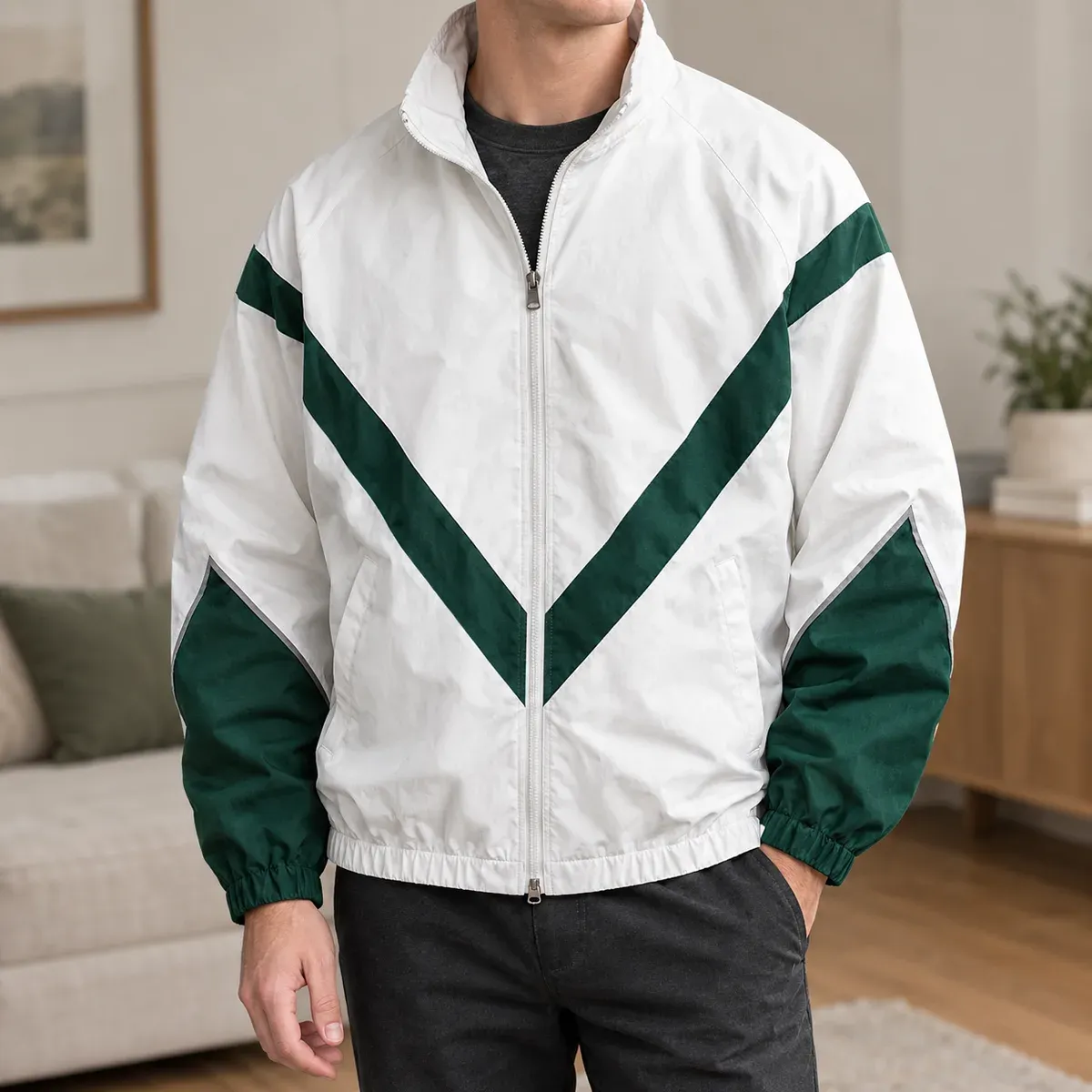 Ross Chevron Jacket — gallery photograph 1