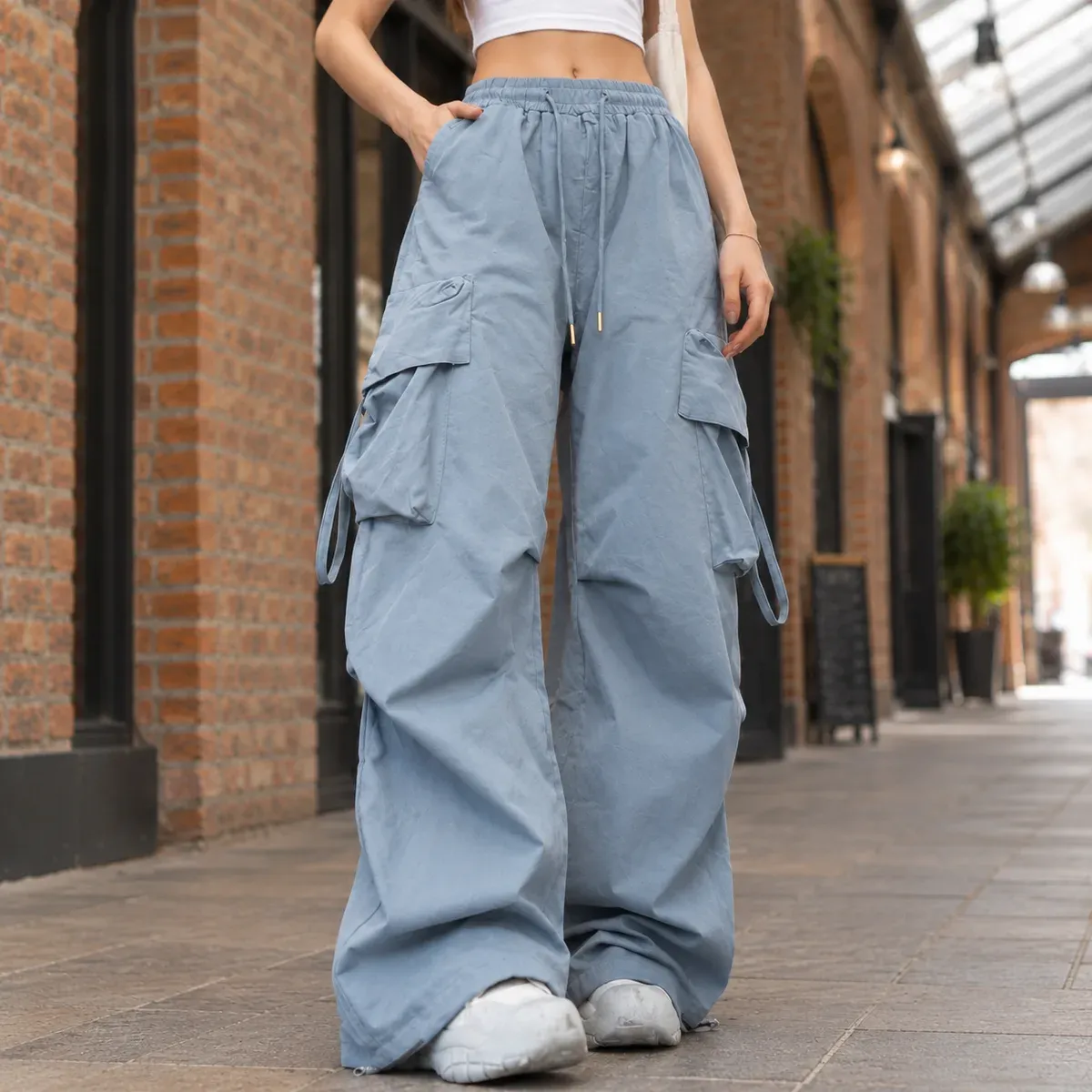 Heloise Wide Leg Pants — detail