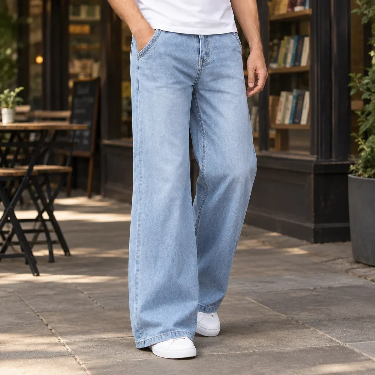 Graham Wide Leg Pants — gallery photograph 1